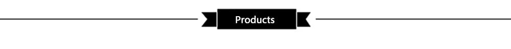 Products navigation bar