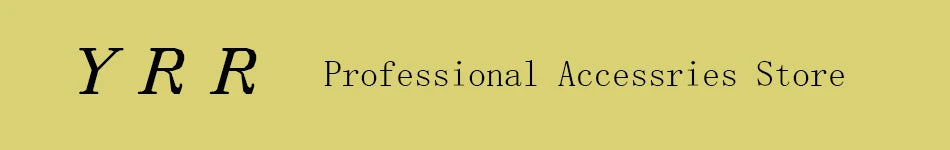 YRR professional accessories store banner