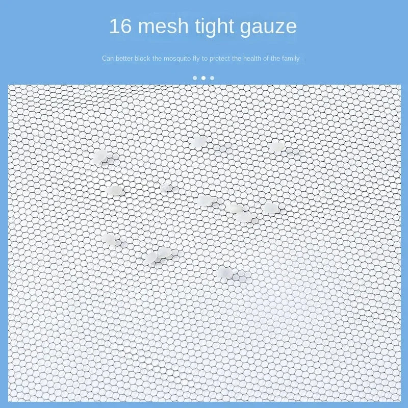 White 16-mesh gauze anti-mosquito screen fabric sheet