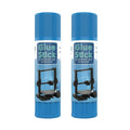3D printer glue stick pack of 2 blue tubes with Glue Stick label