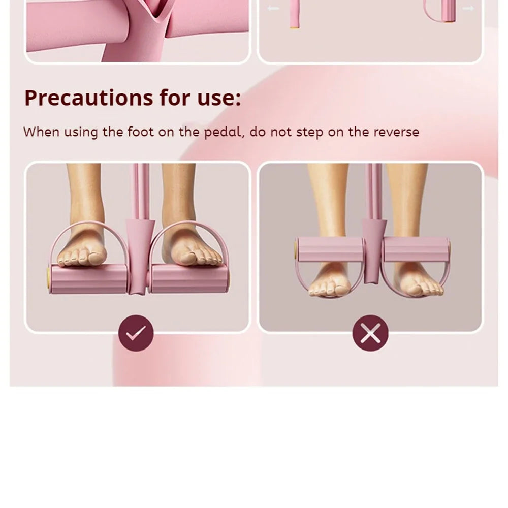 Pedal puller safety step illustration with two foot pads and handle bar