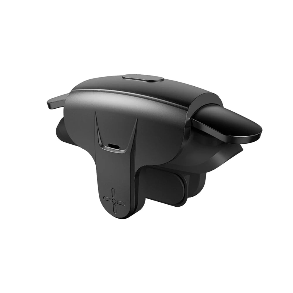 Black smartphone gaming controller clip with trigger-style hand grips