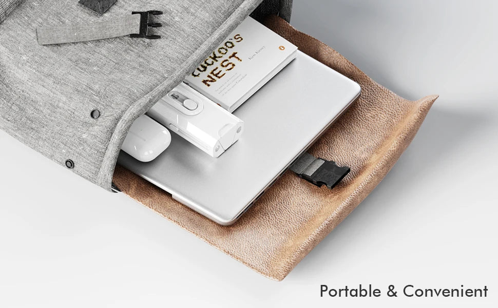 Compact cleaning kit set with keycap tool and small brush attachments