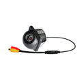 Car rear view camera with RCA cable and LED night lens, black housing