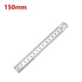 150mm stainless steel straight ruler with centimeter measurement scale