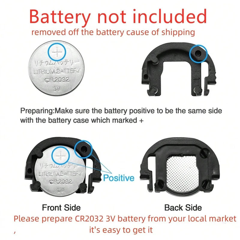 Digital luggage scale battery compartment with CR2032 coin cell cover